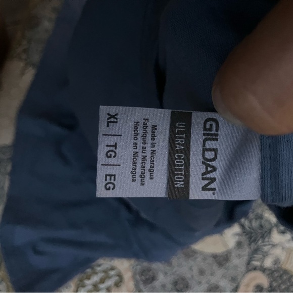 Gildan Ultra Cotton long sleeve men’s T-Shirt XL NWOT - Picture 3 of 3